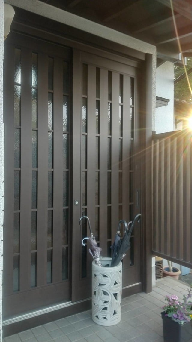筑紫野市|玄関ドア|リフォーム|施工事例