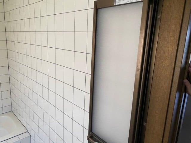筑紫野市|浴室折れ戸|換気扇|リフォーム|施工事例